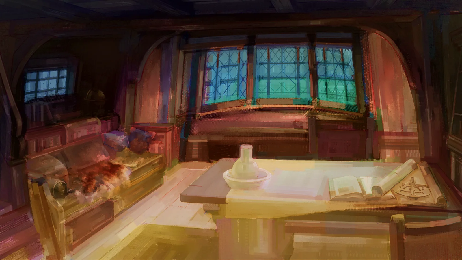 The captain's room
